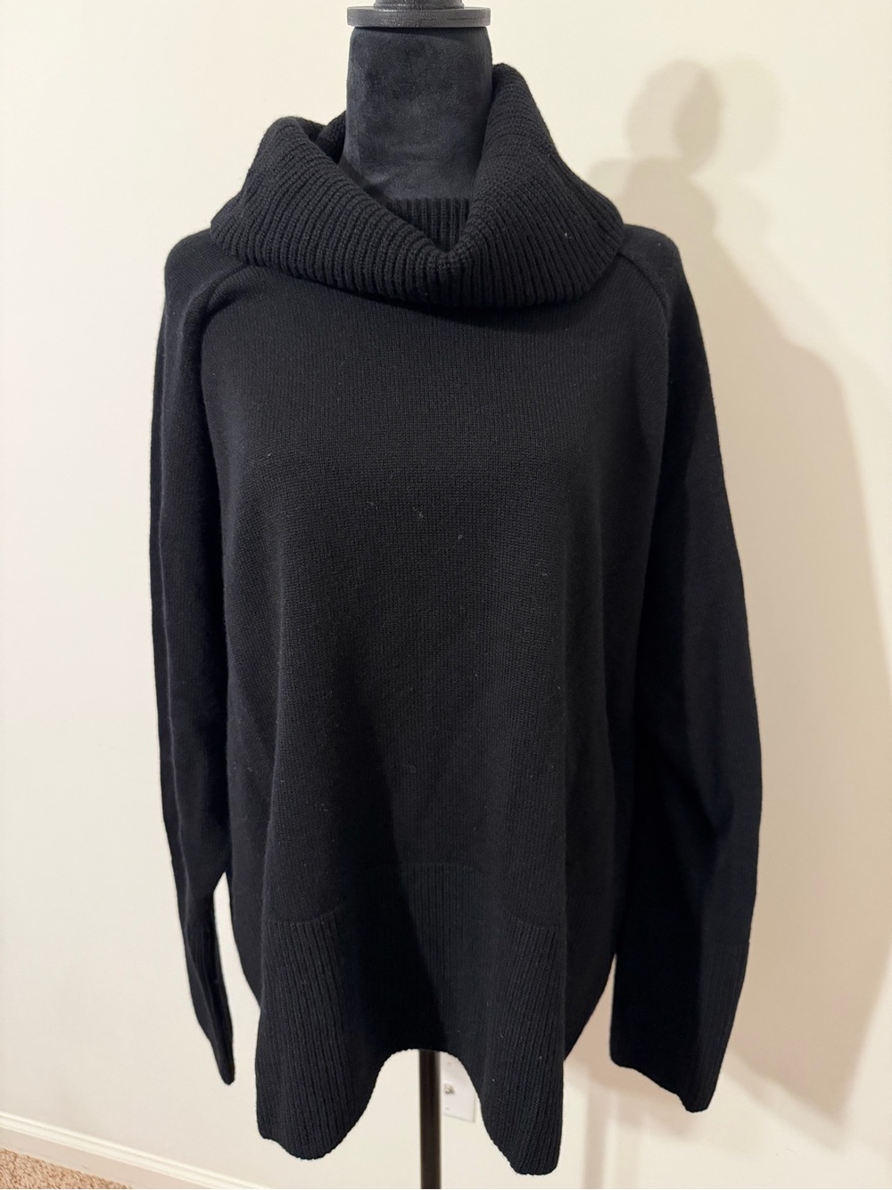 Athleta Wool/Cashmere Cowl Neck Sweater